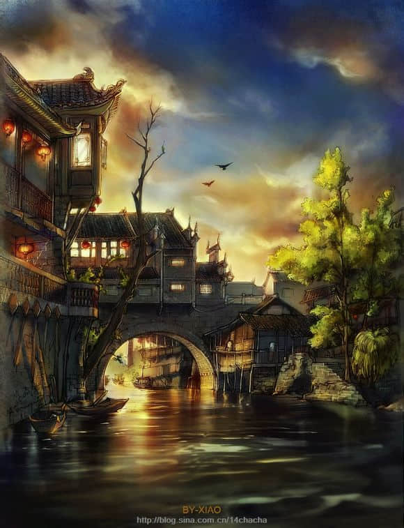 唯美古风文字图片7